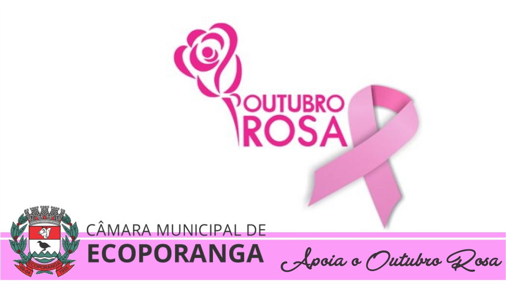 Câmara Municipal de Ecoporanga Apoia o  Outubro Rosa