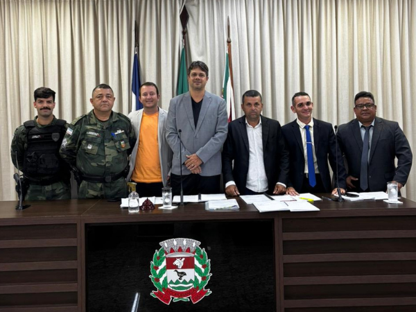 Polícia Ambiental participa de sessão na Câmara Municipal