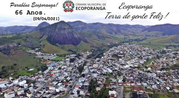 Parabéns Ecoporanga pelos seus 66 anos de emancipação política.